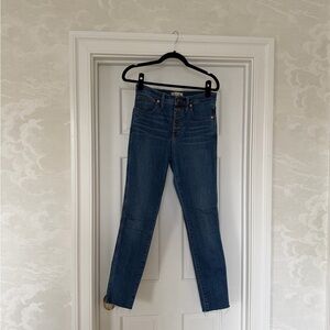 Madewell High Rise Blue Jeans